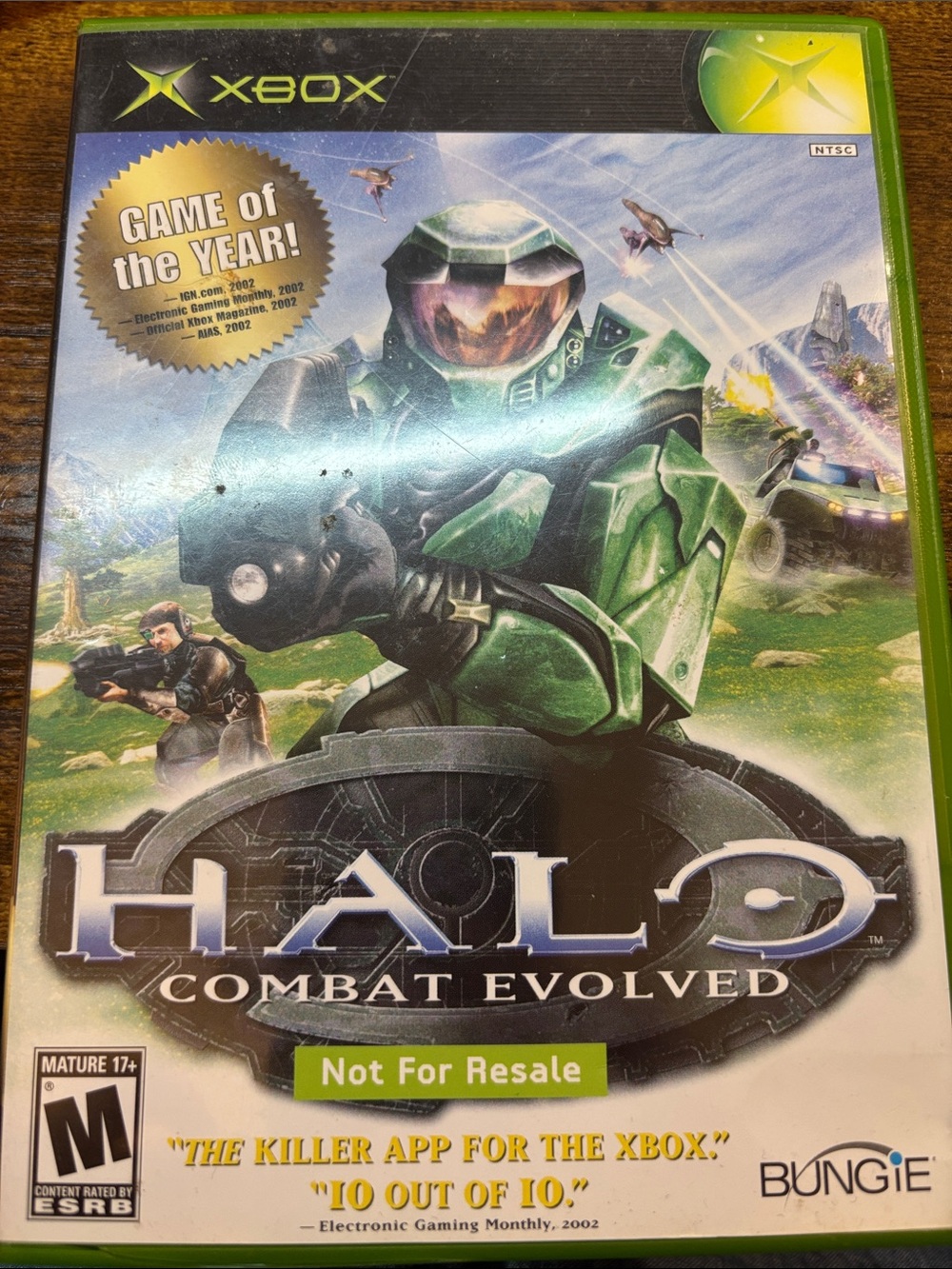 Xbox Halo: Combat Evolved (Green) -